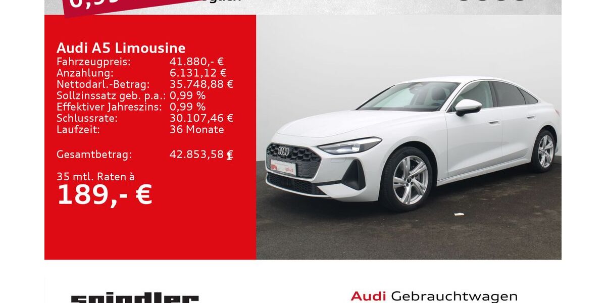 Audi A5 33.500 km 41.280 &euro; Würzburg 97076