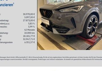 Cupra Formentor 40.829 km 30.970 &euro; Ochsenfurt 97199