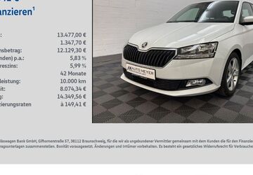 Skoda Fabia 72.123 km 13.477 &euro; Ochsenfurt 97199
