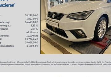 Seat Ibiza 19.500 km 18.270 &euro; Ochsenfurt 97199