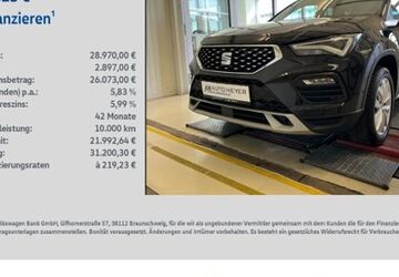 Seat Ateca 25.177 km 28.970 &euro; Ochsenfurt 97199