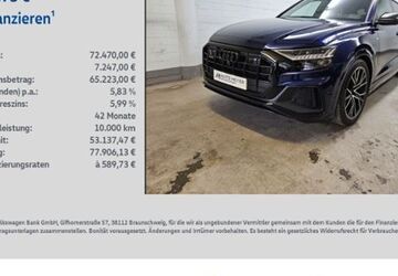 Audi Q8 34.100 km 72.470 &euro; Ochsenfurt 97199