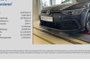 VW Golf 96.750 km 20.870 &euro; Ochsenfurt 97199