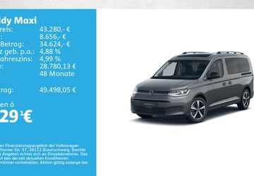 VW Caddy Maxi 8.500 km 43.280 &euro; Würzburg 97076