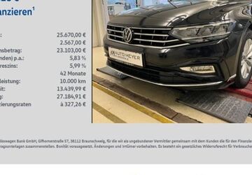 VW Passat Variant 74.575 km 25.670 &euro; Ochsenfurt 97199