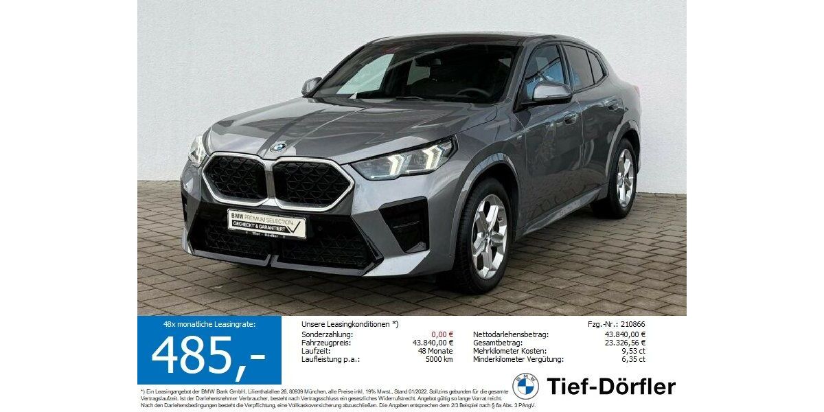 BMW X2 21.880 km 40.890 &euro; Marktsteft 97342