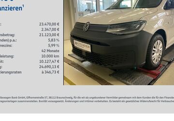 VW Caddy 12.822 km 23.470 &euro; Reichenberg 97234