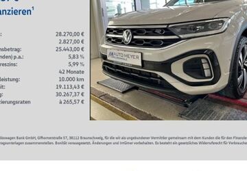 VW T-Roc 38.391 km 28.270 &euro; Reichenberg 97234