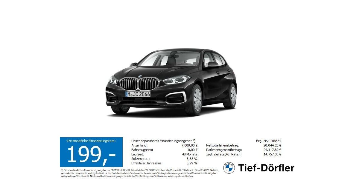 BMW 118 59.890 km 25.890 &euro; Marktsteft 97342