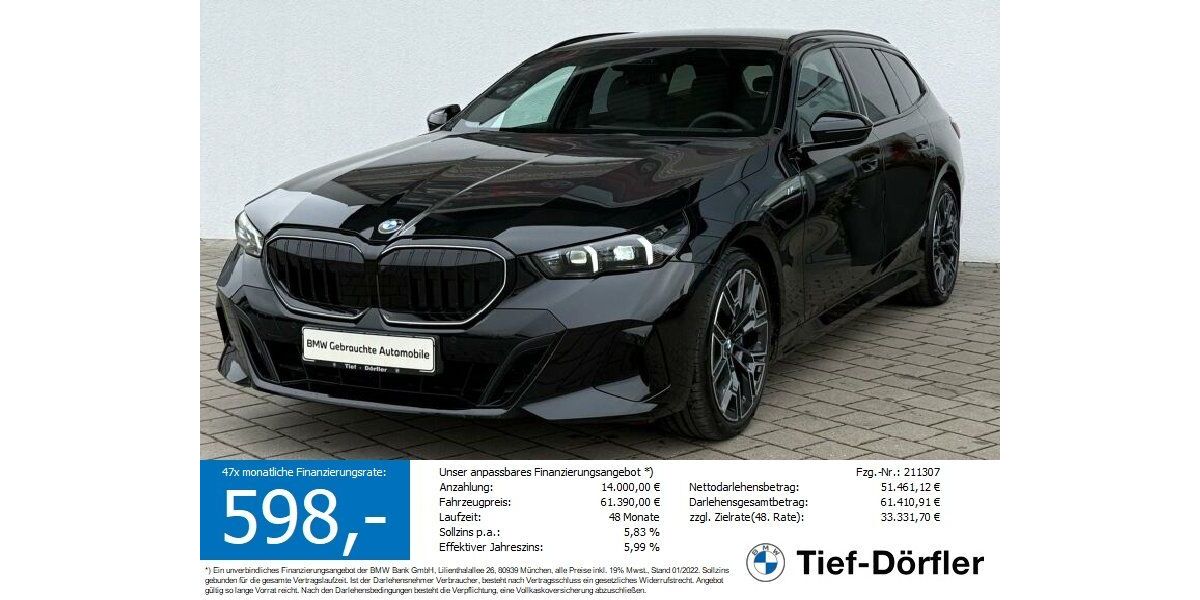BMW 540 20.400 km 61.189 &euro; Marktsteft 97342