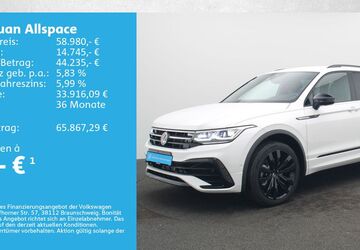 VW Tiguan Allspace 34.500 km 46.750 &euro; Würzburg 97076