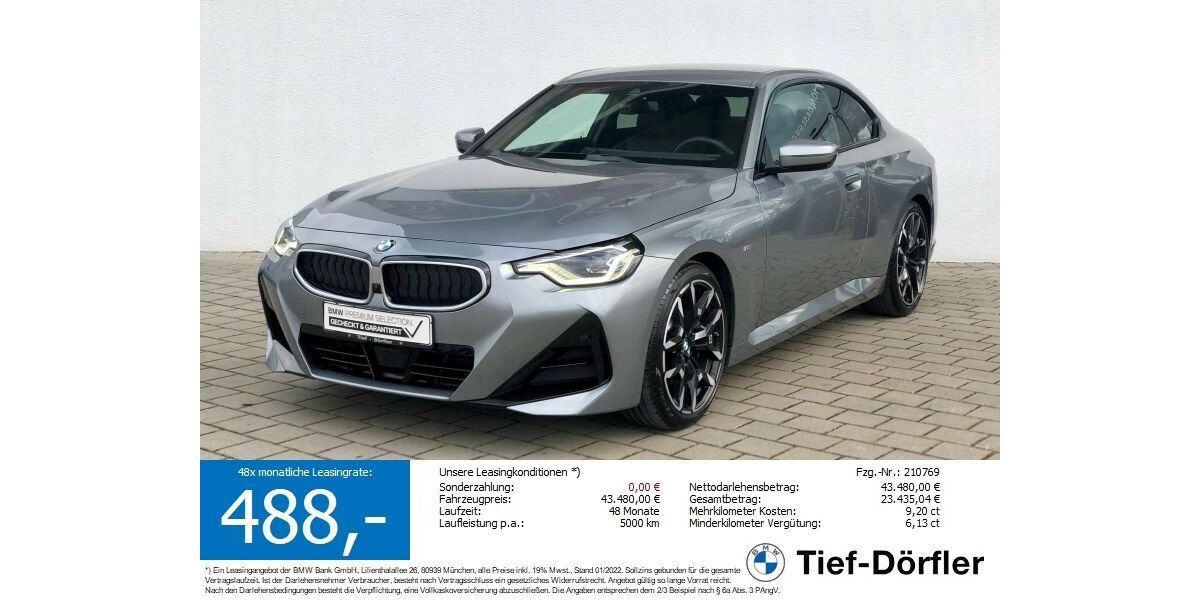 BMW 230 25.877 km 41.999 &euro; Marktsteft 97342
