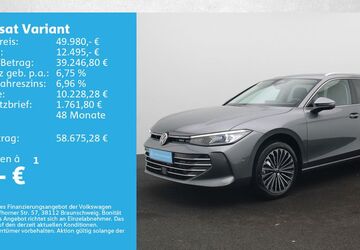 VW Passat Variant 8.000 km 49.980 &euro; Würzburg 97076