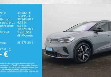 VW ID.4 9.500 km 49.980 &euro; Würzburg 97076