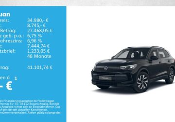 VW Tiguan 34.000 km 34.890 &euro; Würzburg 97076