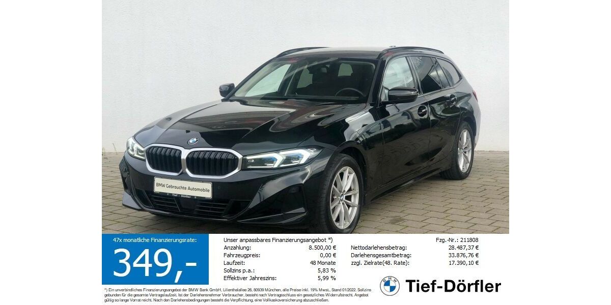 BMW 320 82.590 km 35.480 &euro; Marktsteft 97342