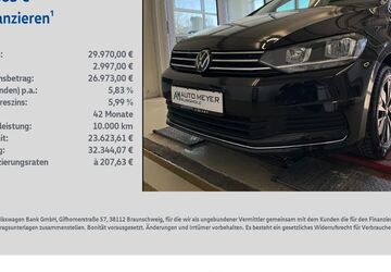 VW Touran 23.893 km 29.970 &euro; Ochsenfurt 97199