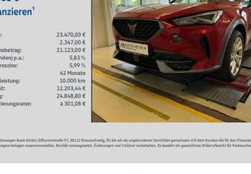 Cupra Formentor 52.894 km 23.470 &euro; Reichenberg 97234