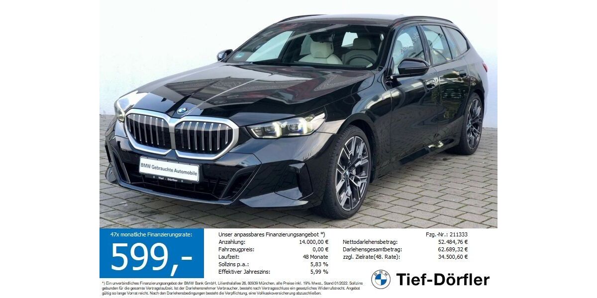 BMW 540 15.826 km 63.349 &euro; Marktsteft 97342