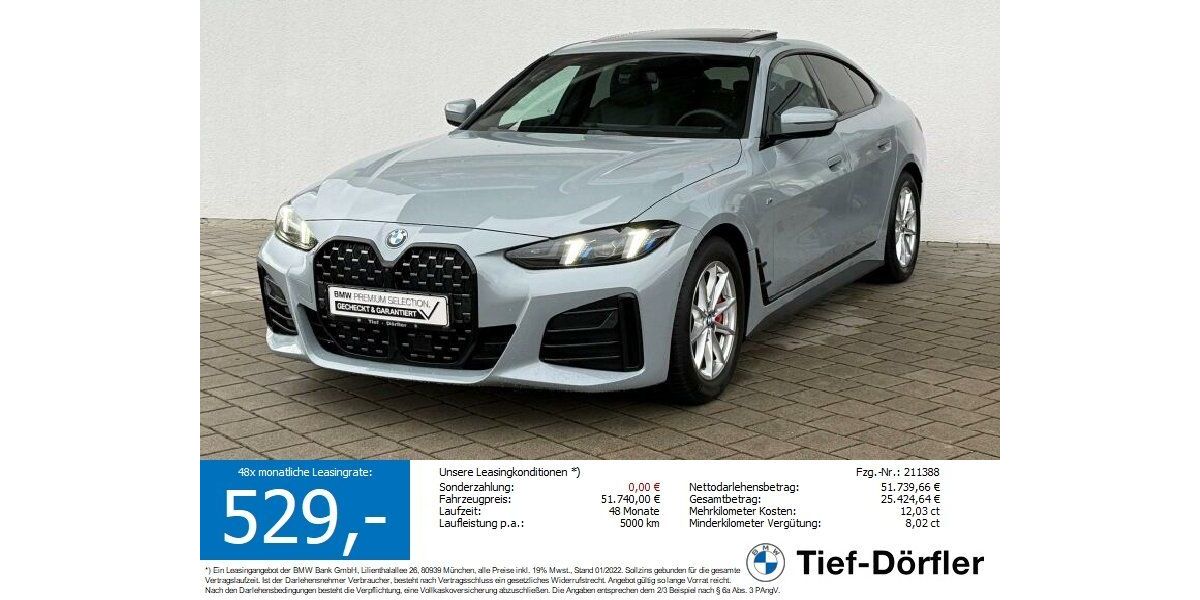 BMW 430 Gran Coupé 25.950 km 48.890 &euro; Marktsteft 97342