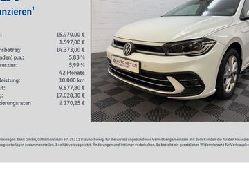 VW Polo 51.996 km 15.970 &euro; Ochsenfurt 97199