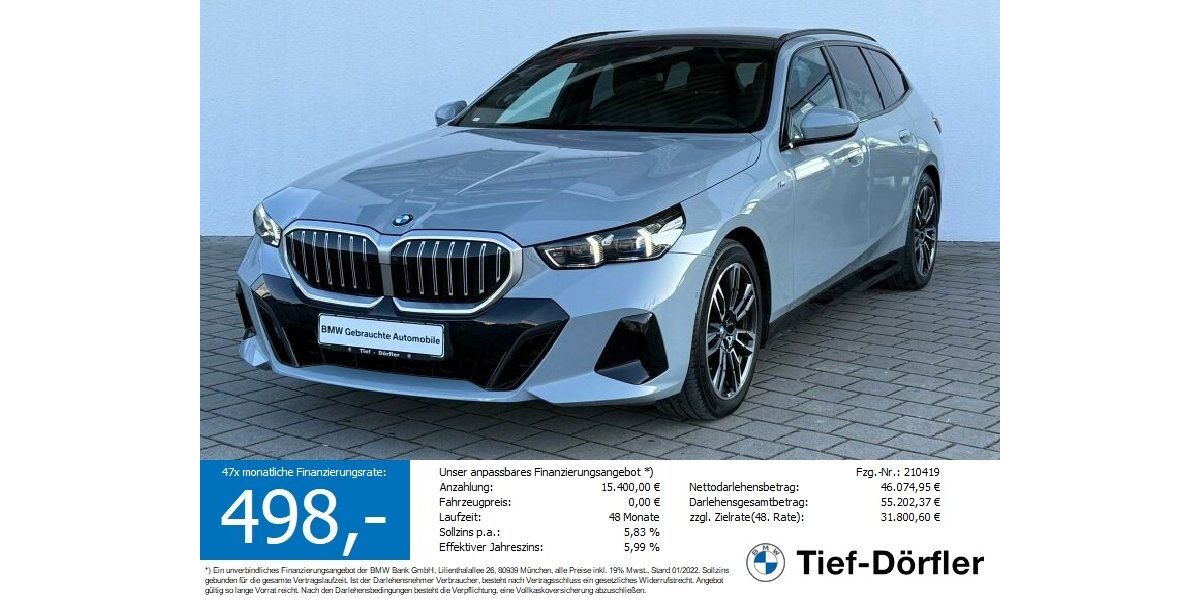 BMW 520 16.250 km 52.999 &euro; Marktsteft 97342