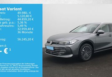 VW Passat Variant 9.900 km 48.980 &euro; Würzburg 97076