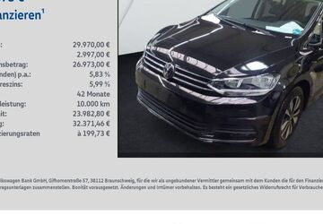 VW Touran 19.185 km 29.970 &euro; Reichenberg 97234