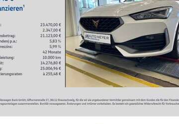 Cupra Leon 101.658 km 23.470 &euro; Ochsenfurt 97199