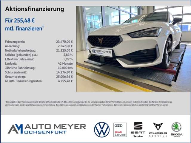 Cupra Leon 101.658 km 23.470 &euro; Ochsenfurt 97199