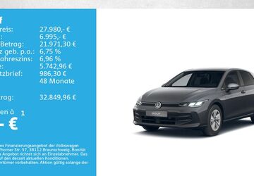 VW Golf 10.000 km 27.980 &euro; Würzburg 97076