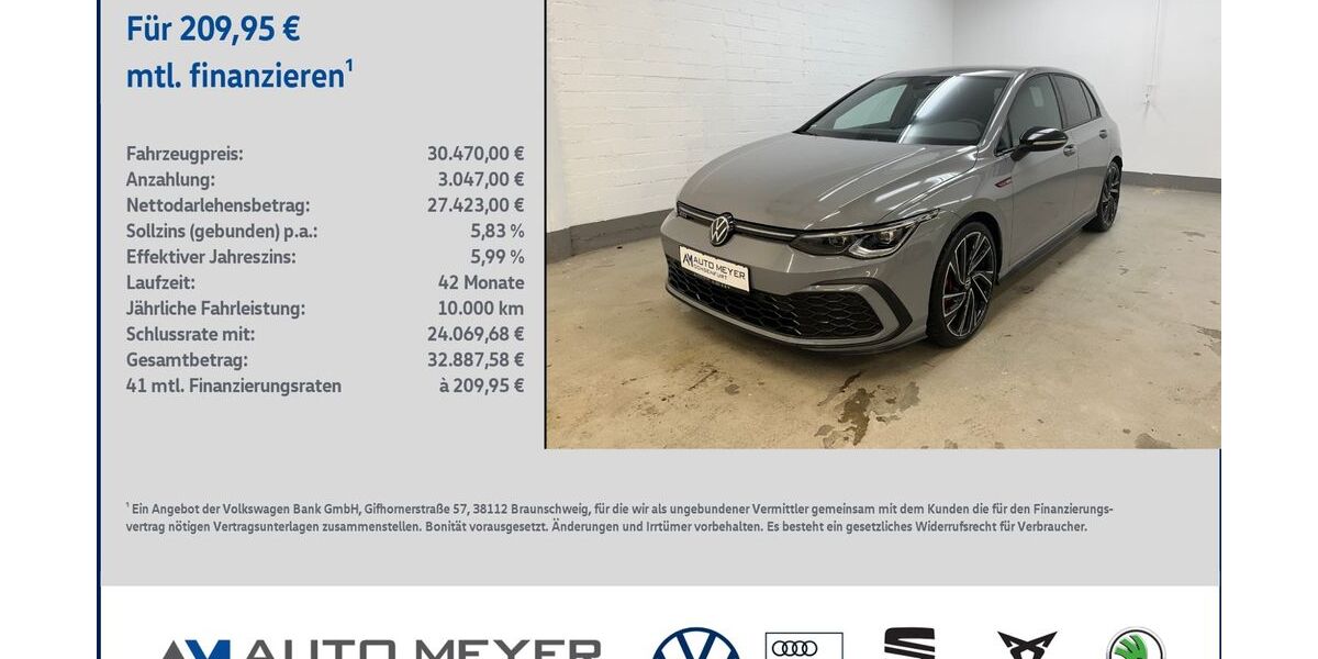 VW Golf 12.785 km 30.470 &euro; Ochsenfurt 97199