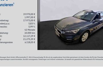 Seat Leon 106.105 km 19.970 &euro; Reichenberg 97234
